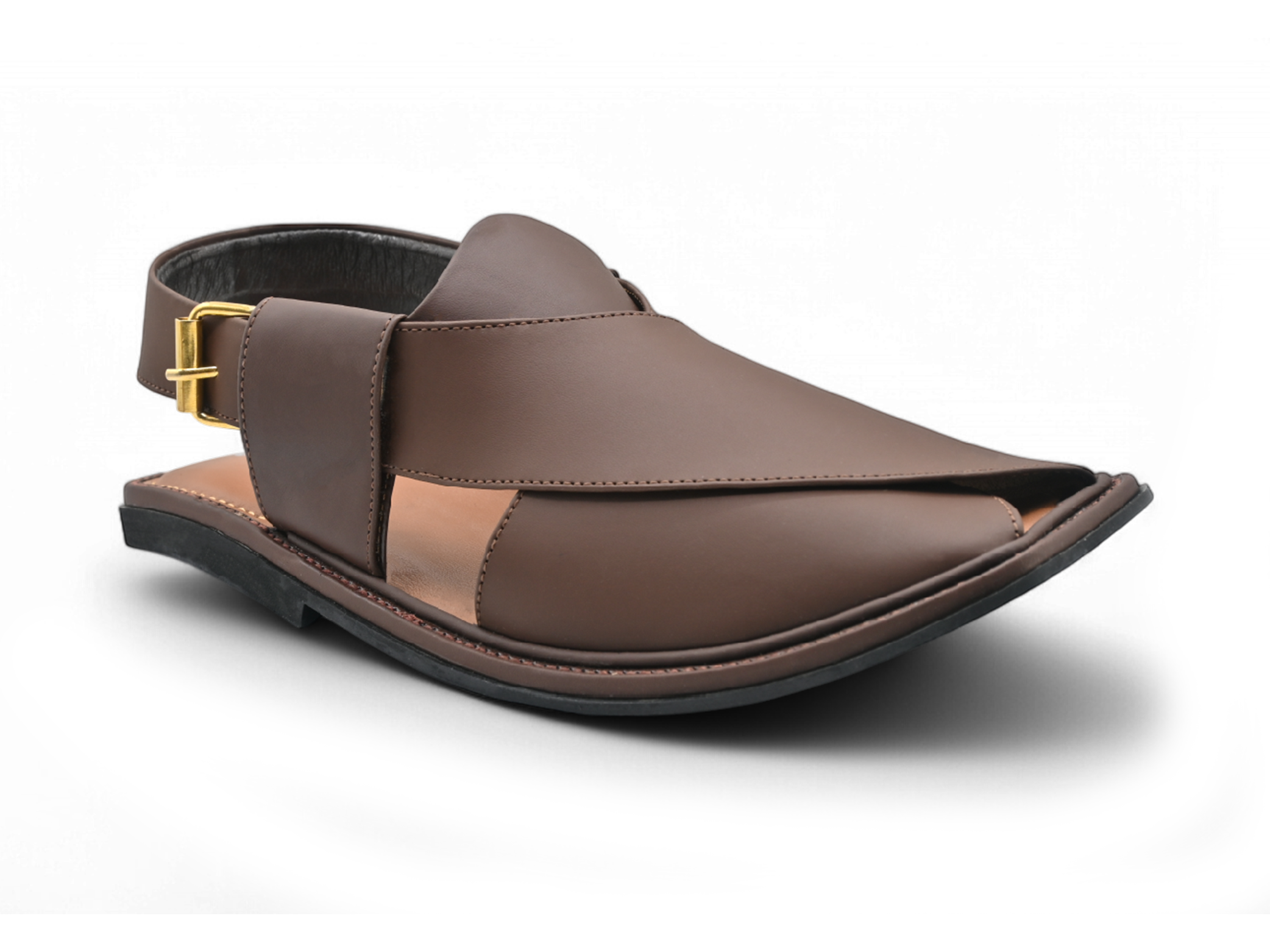 Boys Coffee Peshawari Chappal KD9522 main image 1