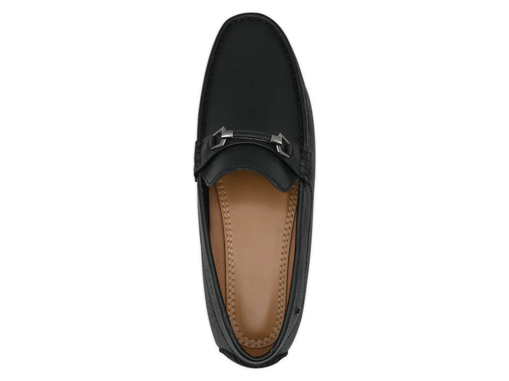 Black LOAFER-7301 Eckofit Men Loafer