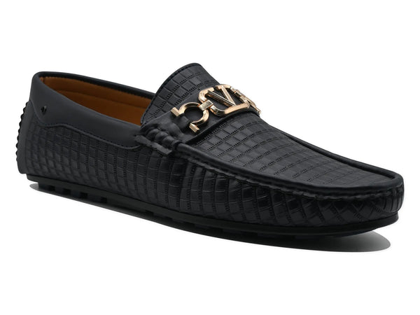 Navy LOAFER-7406 Eckofit Men Loafer