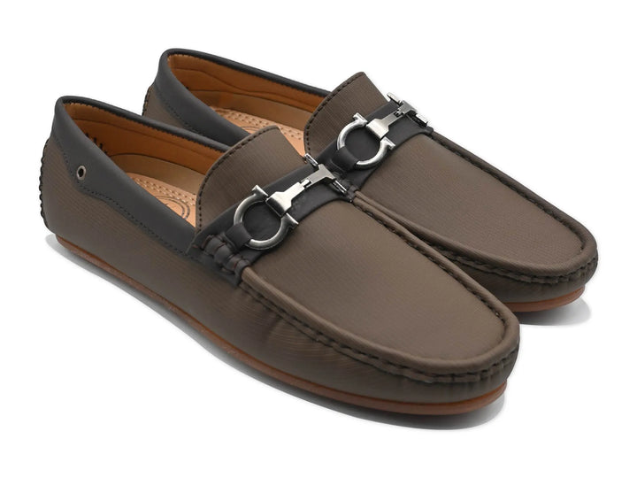 Olive LOAFER-8078 Eckofit Men Loafer