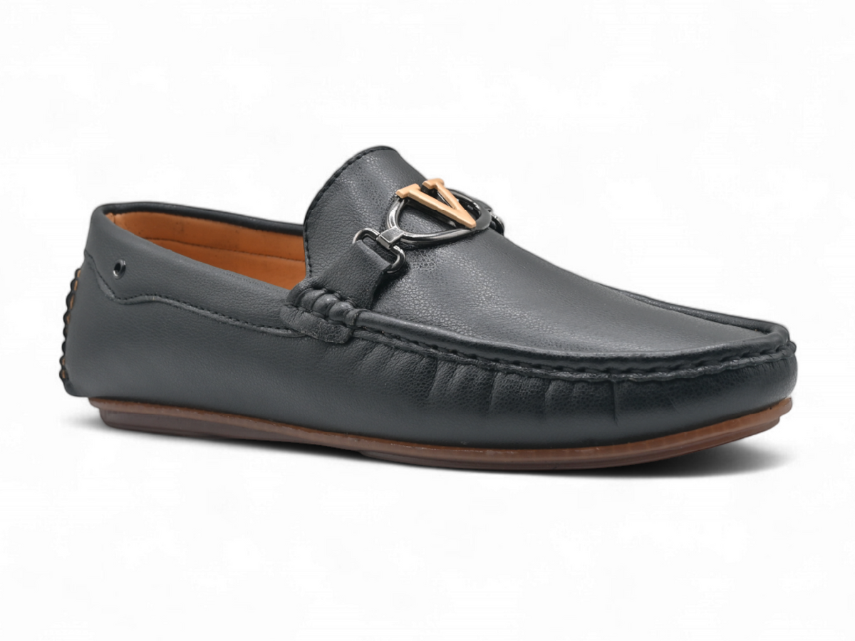 Men Loafer-Black- 01LO089