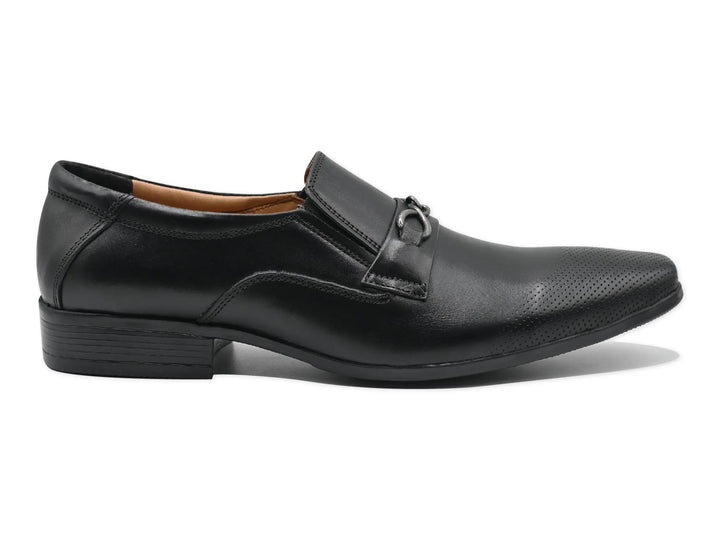 Black Mocassion-1301 Eckofit Men Moccasins