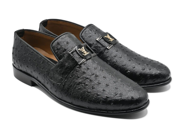 Black Mocassion-1601 Eckofit Men Moccasins