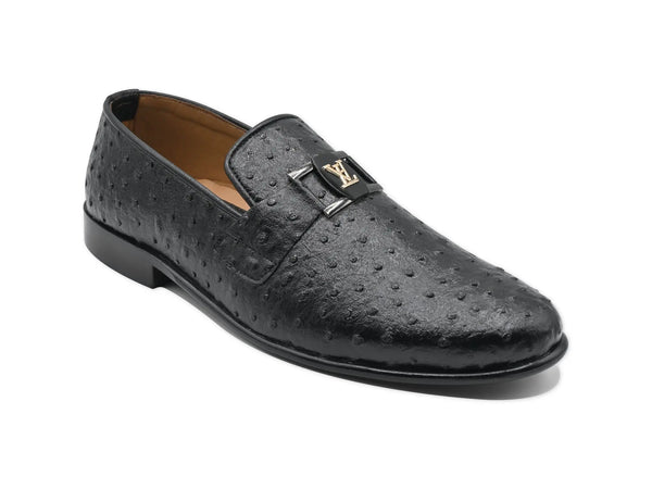 Black Mocassion-1601 Eckofit Men Moccasins