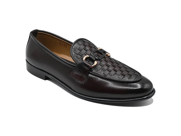 Coffee Mocassion-1703 Eckofit Men Moccasins