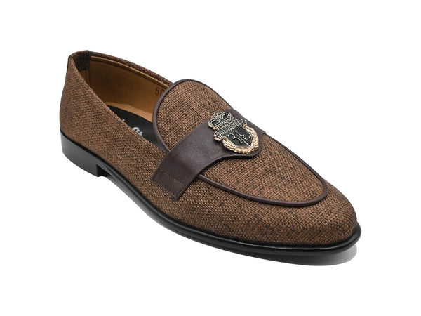 Brown Mocassion-1802 Eckofit Men Moccasins