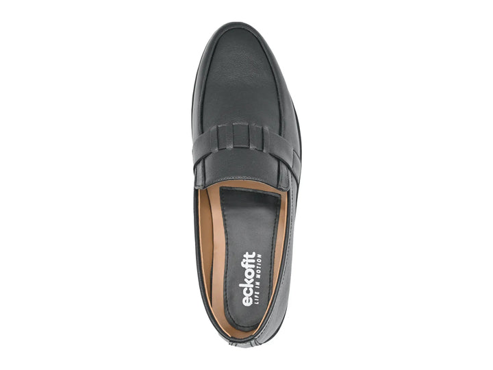 Black Mocassion -2001 Eckofit Men Moccasins