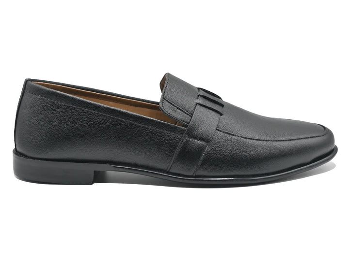 Black Mocassion -2001 Eckofit Men Moccasins