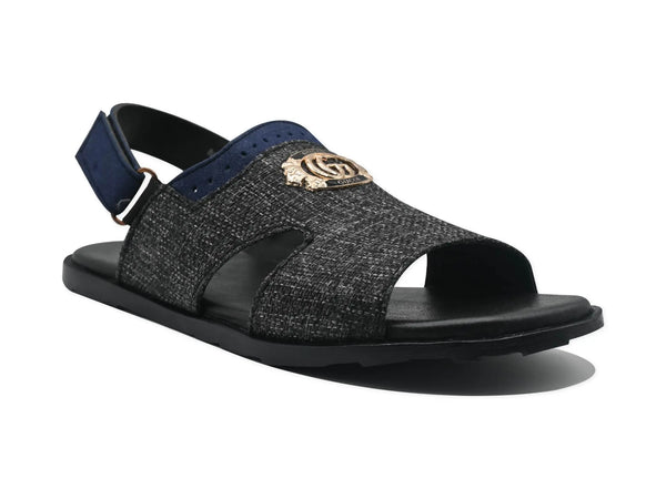 Grey Sandal-7604 Eckofit Men Sandals