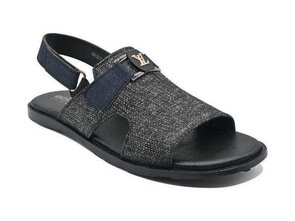 Grey Sandal-7704 Eckofit Men Sandals