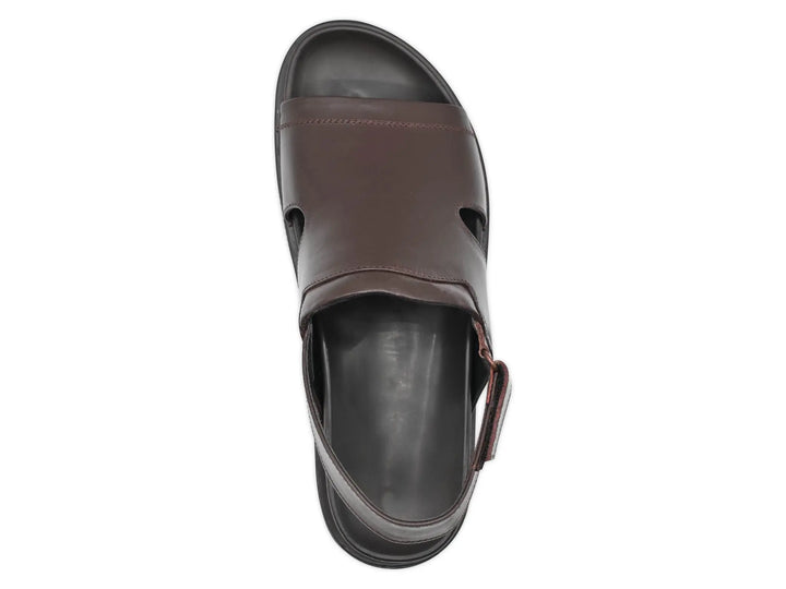 Brown Sandal-7902 Eckofit Men Sandals