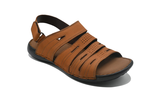 Mustard Sandal-9008 Eckofit Men Sandals