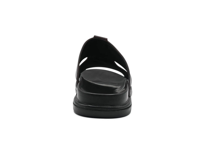 Brown Slipper-1002 Eckofit Men Slipper