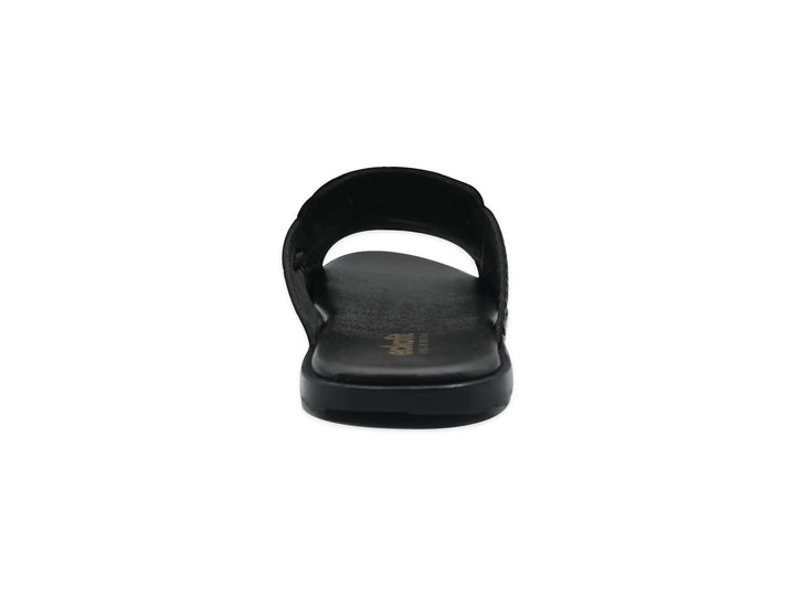 Black Slipper-1201 Eckofit Men Slipper