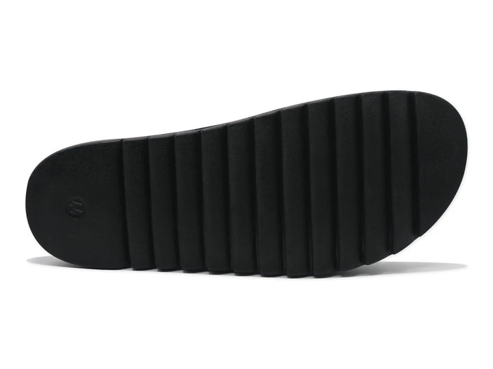 Black Slipper-1401 Eckofit Men Slipper
