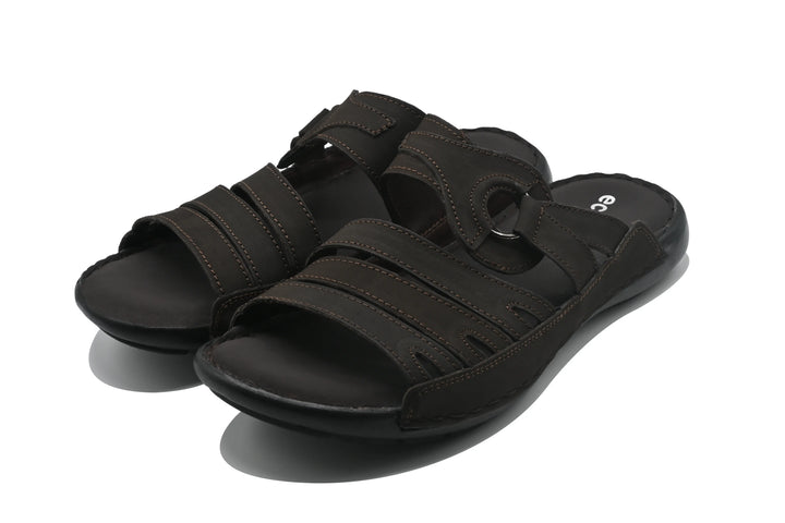 Black slipper-2502 Eckofit Men Slipper