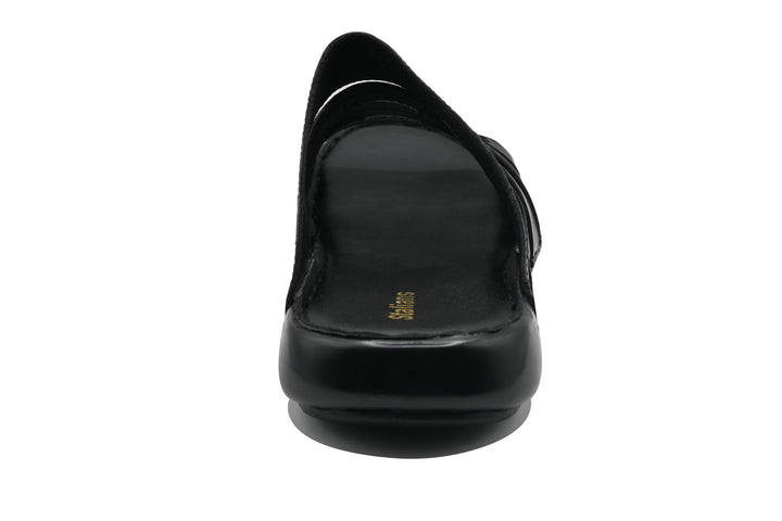 Black slipper-3701 Eckofit Men Slipper