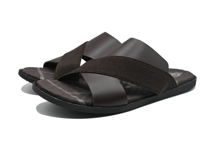 Coffee Slipper-3803 Eckofit Men Slipper