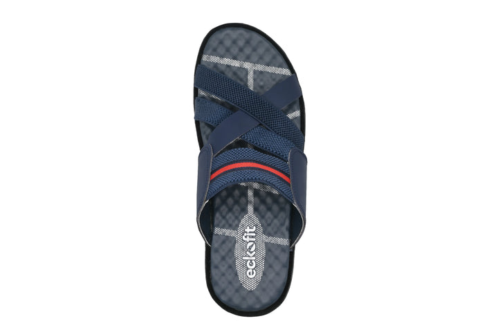 Navy slipper-3906 Eckofit Men Slipper