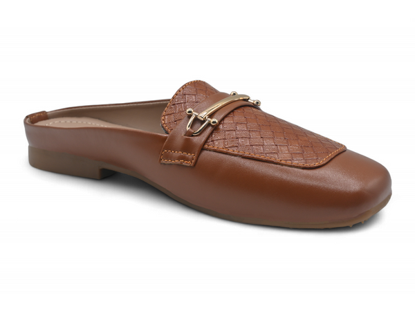 Casual Ladies Mule Brown