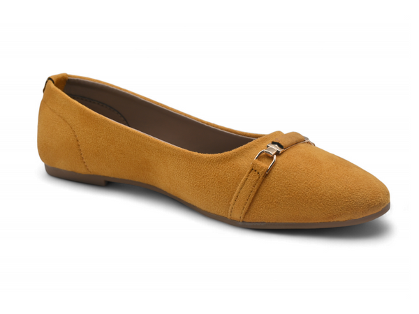 Ladies Pumps Mustard