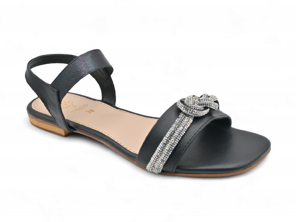 Ladies Casual Sandal-Black