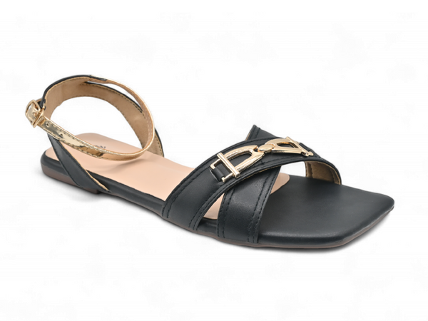 Ladies Sandal-Black