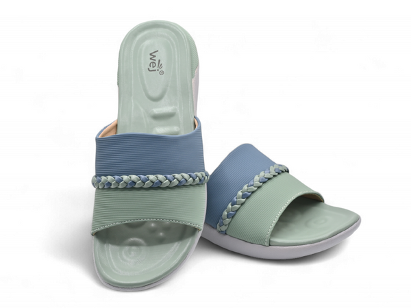 Soft Ladies Slipper Sea Green