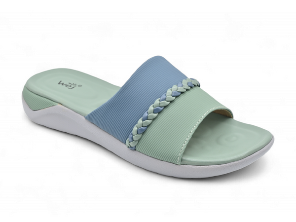 Soft Ladies Slipper Sea Green