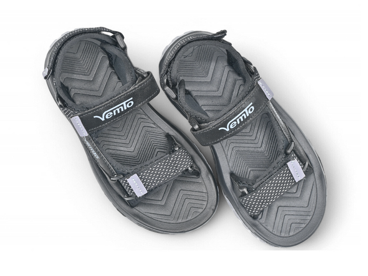 Black sandals for boys pair(top)