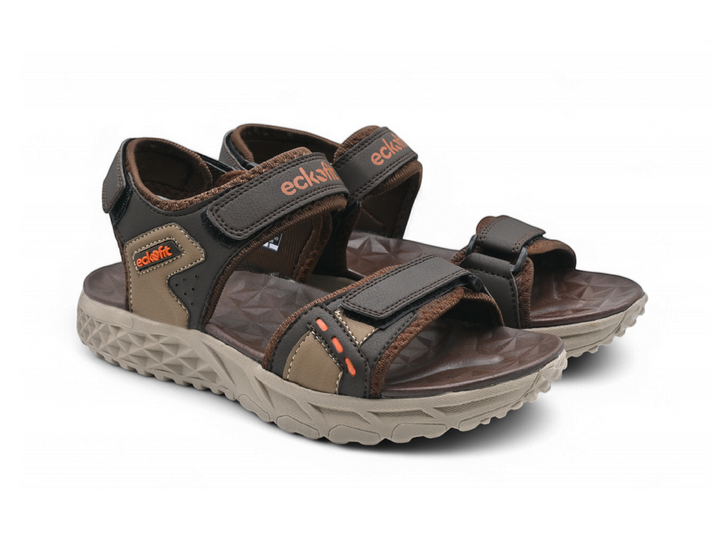 Brown Men's Sandals pair