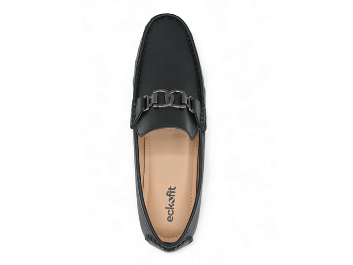 Classic black men's loafers (top)