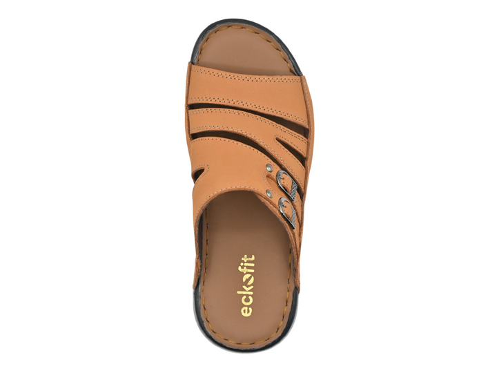 Eckofit Men Mustard Slippers top