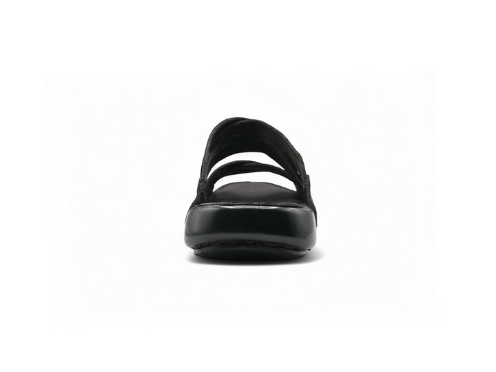 Eckofit men espresso slippers back