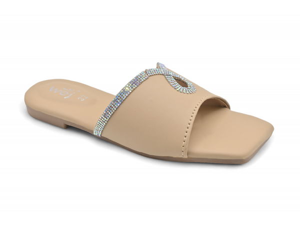 Girls Slipper Fawn