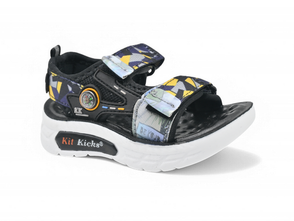 Kids Sandal-Yellow-K1SA047