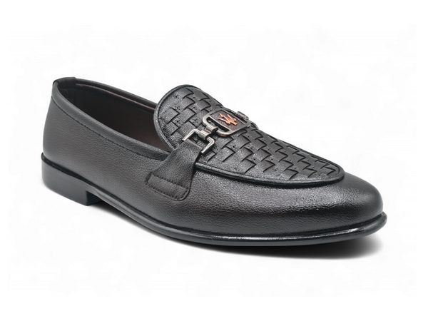 Maroon moccasins for men