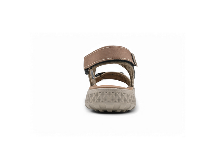 Men Beige casual sandals back