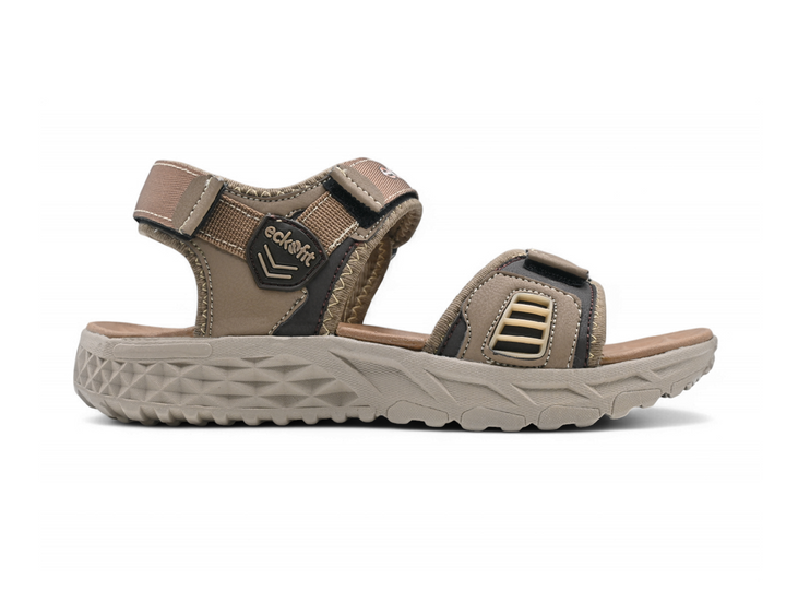 Men Beige casual sandals side