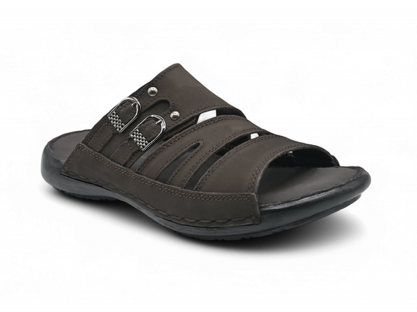 Men Espresso Casual Slippers