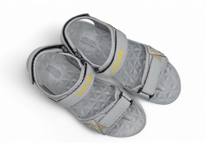 Men Grey Sandals pair