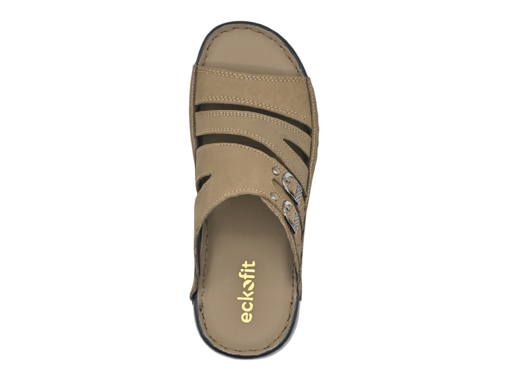 Men Olive Slippers top