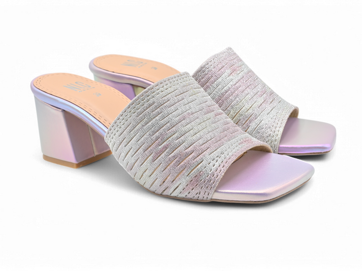 Multi colored slippers for women pair