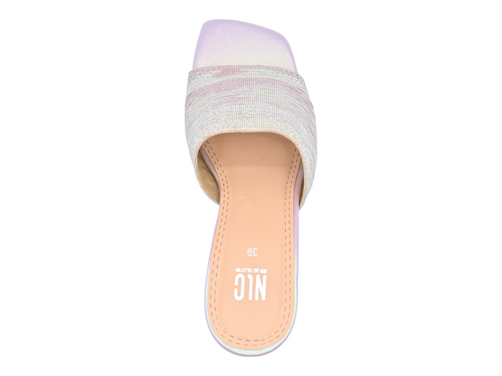 Multi colored slippers for women (top)