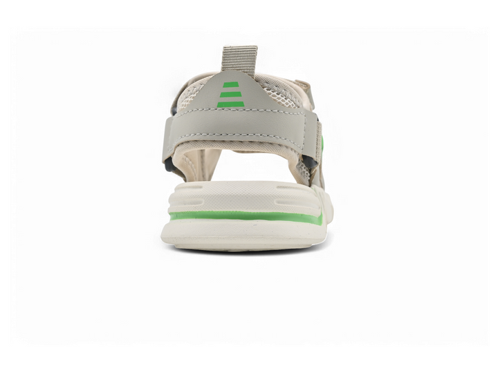 Sports grey sandals for boys (back)