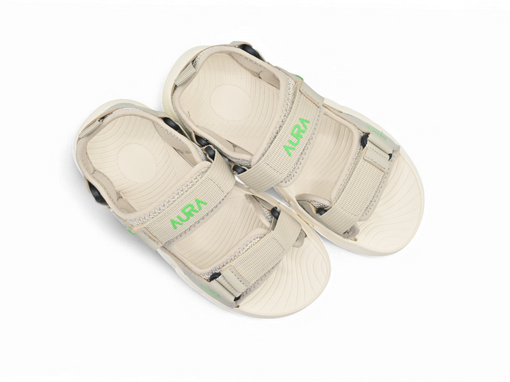 Sports grey sandals for boys pair (top)