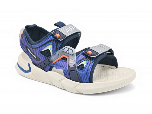 casual blue boys sandals