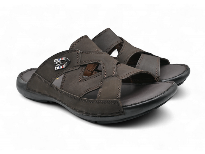 casual espresso slippers for men pairs