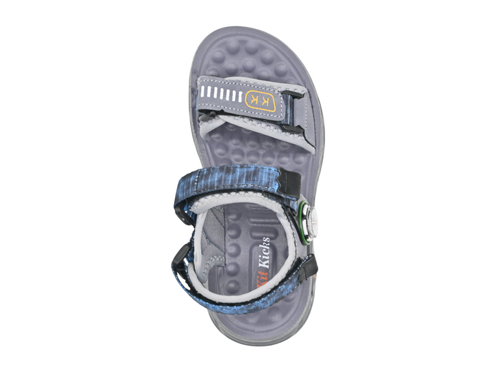 casual grey kids sandals (top)