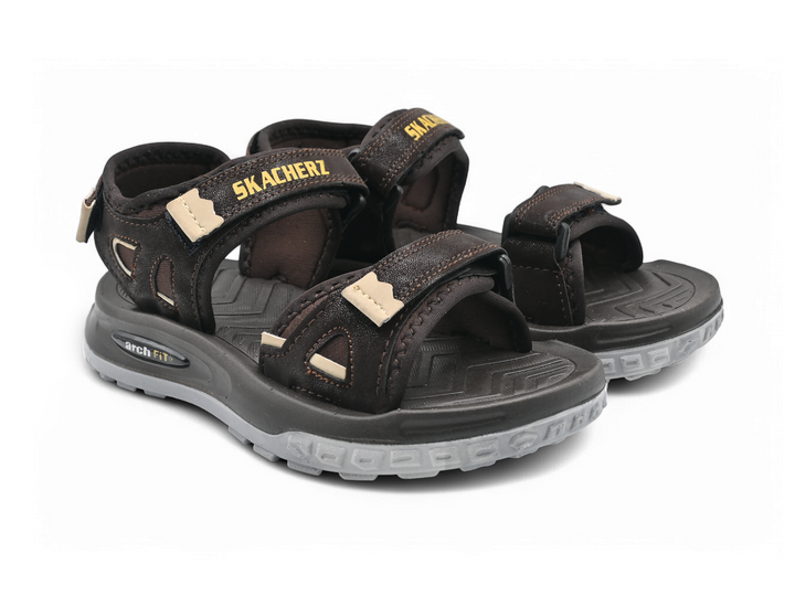 light coffee kids' sandels pair